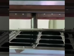 PP-deksel met scharnieren, microwavecontainer